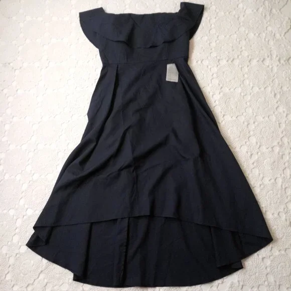 Chi Chi London | Dresses | New Chi Chi London Fit Flare Dress Navy Blue Flutter Sleeve High Low 8 Us Women | Poshmark Chi Chi London | Dresses | New Chi Chi London Fit Flare Dress Navy Blue Flutter Sleeve High Low 8 Us Women | Poshmark